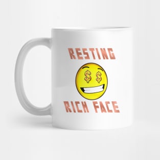 Resting Rich Face Mug